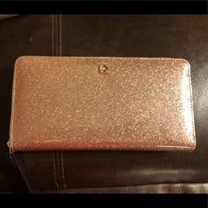 Kate Spade glitter wallet